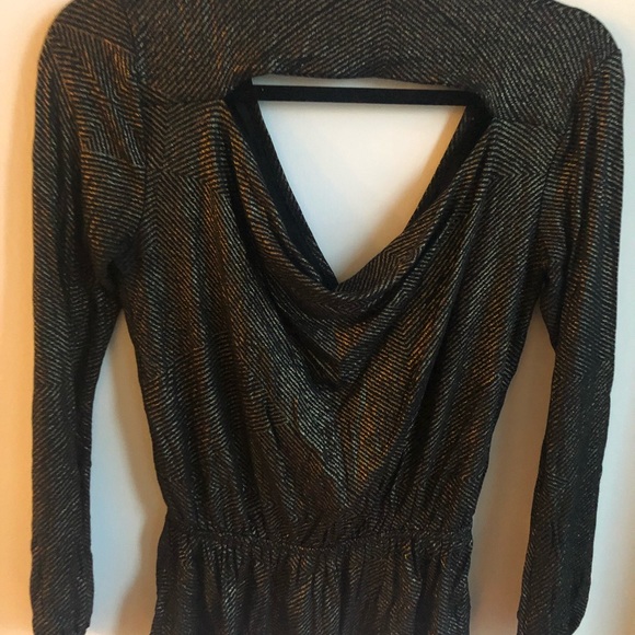 Ella Moss drape-back shimmery top - Picture 4 of 6